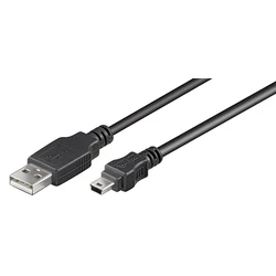 MicroConnect USB Cable USB-A Male to Mini USB-A Male 0.5 m