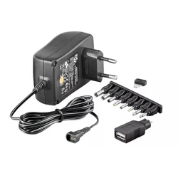 Microconnect Universal Τροφοδοτικό Ρυθμιζόμενης Τάσης 3-12V 1.5A 18W με σετ βυσμάτων (PETRAVEL30)