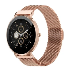 Denver 43mm Smartwatch με Παλμογράφο (Rose Gold - Pink)