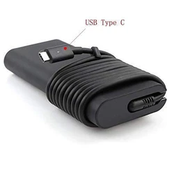 Dell Laptop Charger 130W 20V 6.5A with Detachable Power Cable K00F5