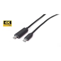 MicroConnect Adapters and Converters USB 2.0 Cable USB C male USB C Black 1m USB3 1CMDP1