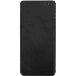 Samsung Οθόνη με Μηχανισμό Αφής και Πλαίσιο για Galaxy S10+ Λευκό