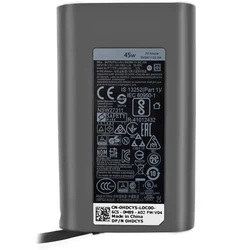 Dell 45W Laptop Power Adapter 19.5V USB-C with Detachable Power Cable (Model X2GC2)