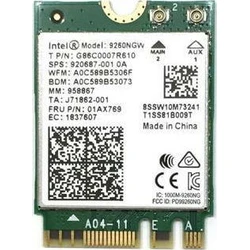 Intel Ασύρματη Κάρτα Δικτύου Wi‑Fi 5 (1733Mbps) PCI-e 9260.NGWG.NV