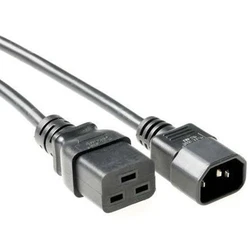 MicroConnect Adapters and Converters IEC 320 C19 C14 Cable 3 m Black