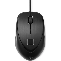 HP Ποντίκι Fingerprint Ενσύρματο Μαύρο