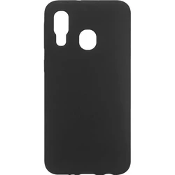 eSTUFF Back Cover Σιλικόνης Μαύρο Galaxy A40
