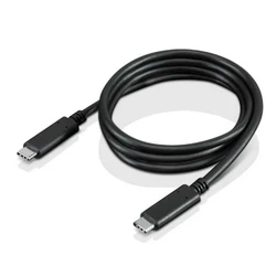 Lenovo USB C Cable USB 3.2 USB C Male to USB C Black 1m FRU03X7610
