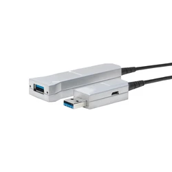 Vivolink Μετατροπείς και Αντάπτορες Καλώδιο USB 3.0 USB A αρσενικό προς USB B θηλυκό Μαύρο 10 m PROUSB3AAF10