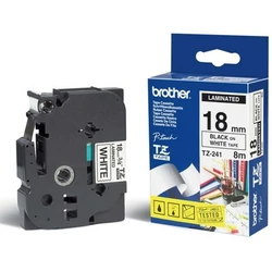 Brother P-touch Label Tape Black TZ241