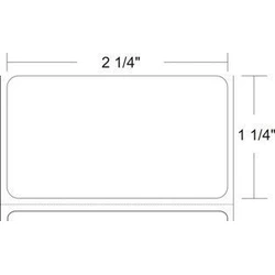 Zebra Z-Select 2000D 800262-125 2100 Αυτοκόλλητες Ετικέτες σε Ρολό για Εκτυπωτή Ετικετών 57x32mm