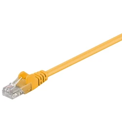 MicroConnect Network Cable UTP Cat5e 20m Yellow PVC