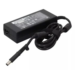 HP 120W AC Adapter with Detachable Power Cord (Model 609941-001)