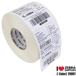 Zebra Z-Select 2000T ετικέτες θερμικής μεταφοράς 51x25 mm, λευκές, 2580 τεμάχια (3007201-T)