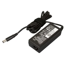 Dell Laptop Charger 65W 19.5V 3.3A with Detachable Power Cable