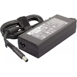 HP 120W Laptop Charger with Detachable Power Cord - 519331-001