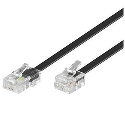 MicroConnect Καλώδια Δικτύου Rj11-rj45 15m M M Black 6p 4c 8p 4c