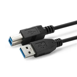 MicroConnect Adapters and Converters USB 2.0 Cable USB A male USB B male Black 2m