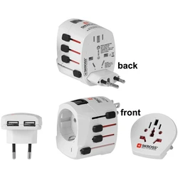 MicroConnect PETRAVEL12 Travel Plug Adapter (Greece to Universal)