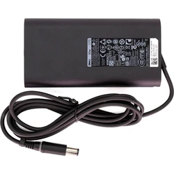 Dell Original Laptop Charger 90W 19.5V 4.62A with Detachable Power Cable (450-19041)