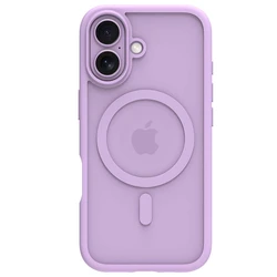 dbramante1928 Θήκη MagSafe Grenen για iPhone 17 — Διάφανη Μωβ (Shockproof)