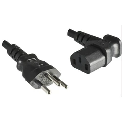 Microconnect Power Cord Swiss C13 90° 1.8m PE160418A