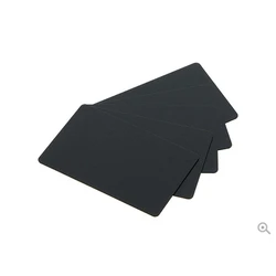 Evolis PVC-U Πλαστικές Κάρτες (Άδειες) 500 τεμ. C8001 — ματ, 30 mil, μαύρες