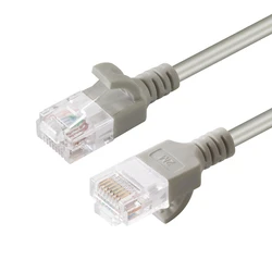Microconnect U/UTP Cat.6 Καλώδιο Δικτύου Ethernet 15m Γκρι - V-UTP615-SLIM