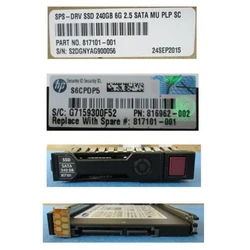 HP SSD 240GB 2.5'' SATA III σκληρός δίσκος (MPN: 817101-001)