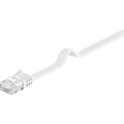 Microconnect Flat U/UTP Cat6 Καλώδιο Δικτύου 1.5m Λευκό