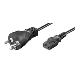 Microconnect Καλώδιο Schuko σε IEC C13 10m Μαύρο (PE1204100R)