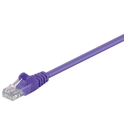 Microconnect U/UTP Cat.5e Ethernet Network Cable 3m Purple (RJ-45)