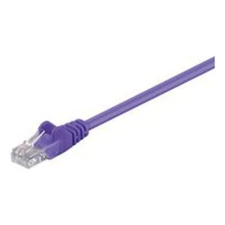 Microconnect U/UTP Cat.5e (Gigabit) Ethernet Network Cable Patchcord 10m Purple B-UTP510P