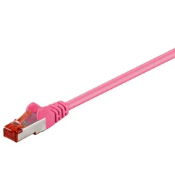 Microconnect Καλώδιο Δικτύου Cat6 F/UTP 0,25m Ροζ RJ45