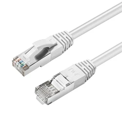 MicroConnect S/FTP Cat6 30m Patch Cable White LSZH (4x2 AWG28 Cu) - SSTP630W