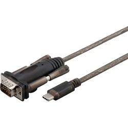 Microconnect USB 2.0 Καλώδιο USB-C αρσενικό - VGA Μαύρο 1 m