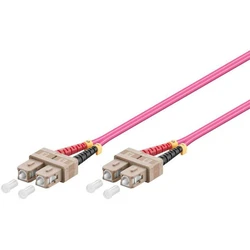 Microconnect Καλώδιο Οπτικής Ίνας SC/UPC-SC/UPC 2m Μωβ FIB222002-4