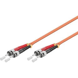 Microconnect Fibre Optic Cable ST-ST 0.5 m Orange LSZH FIB1120005-2