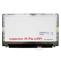 CoreParts Οθόνη Laptop 15.6" Slim LED 1366x768 (NT156WHM-N22) 30pin eDP Universal (MSC156H30-080M)