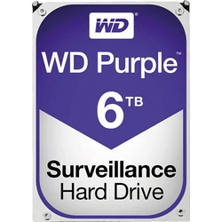 Western Digital Purple 6TB Σκληρός Δίσκος 3.5" SATA III 5400rpm με 64MB Cache για Καταγραφικό WD60PURZ