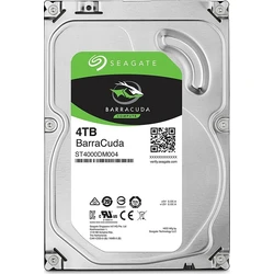 Seagate Barracuda 4TB Σκληρός Δίσκος 3.5" SATA III 5400rpm 256MB Cache ST4000DM004