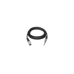 Vivolink Καλώδιο XLR αρσενικό - Jack 6,3mm αρσενικό Μαύρο 5m (PROAUDXLRJACK5)