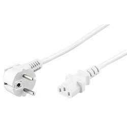 Microconnect Schuko to IEC C13 Power Cable 3m White