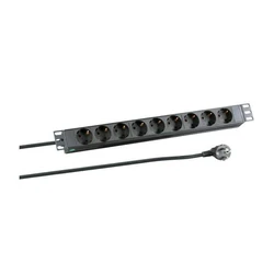 Microconnect Πολύπριζο Rack 8 θέσεων 19" 1U 3m (CABINETACC23)