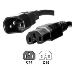Καλώδιο τροφοδοσίας Microconnect C14 - C15 2m