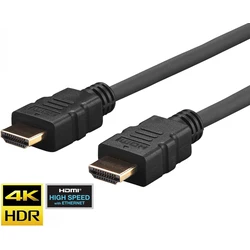 Vivolink HDMI Cable HDMI Male to HDMI Male 1 m Black (PROHDMIHD1)