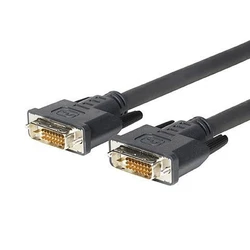 Vivolink Καλώδιο DVI-D αρσενικό - DVI-D αρσενικό 1 m Μαύρο (PRODVIHD1)