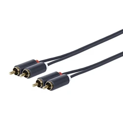 Vivolink Cable 2x RCA male - 2x RCA male 15m PRORCARCA15