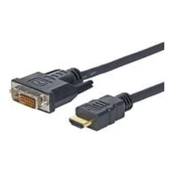 Vivolink U/UTP Ethernet Network Cable 1 m Black (PROHDMIDVI1)