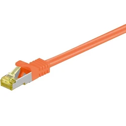Microconnect S/FTP Cat.7 (10Gbps) Καλώδιο Δικτύου Ethernet 0.5m Πορτοκαλί SFTP7005O